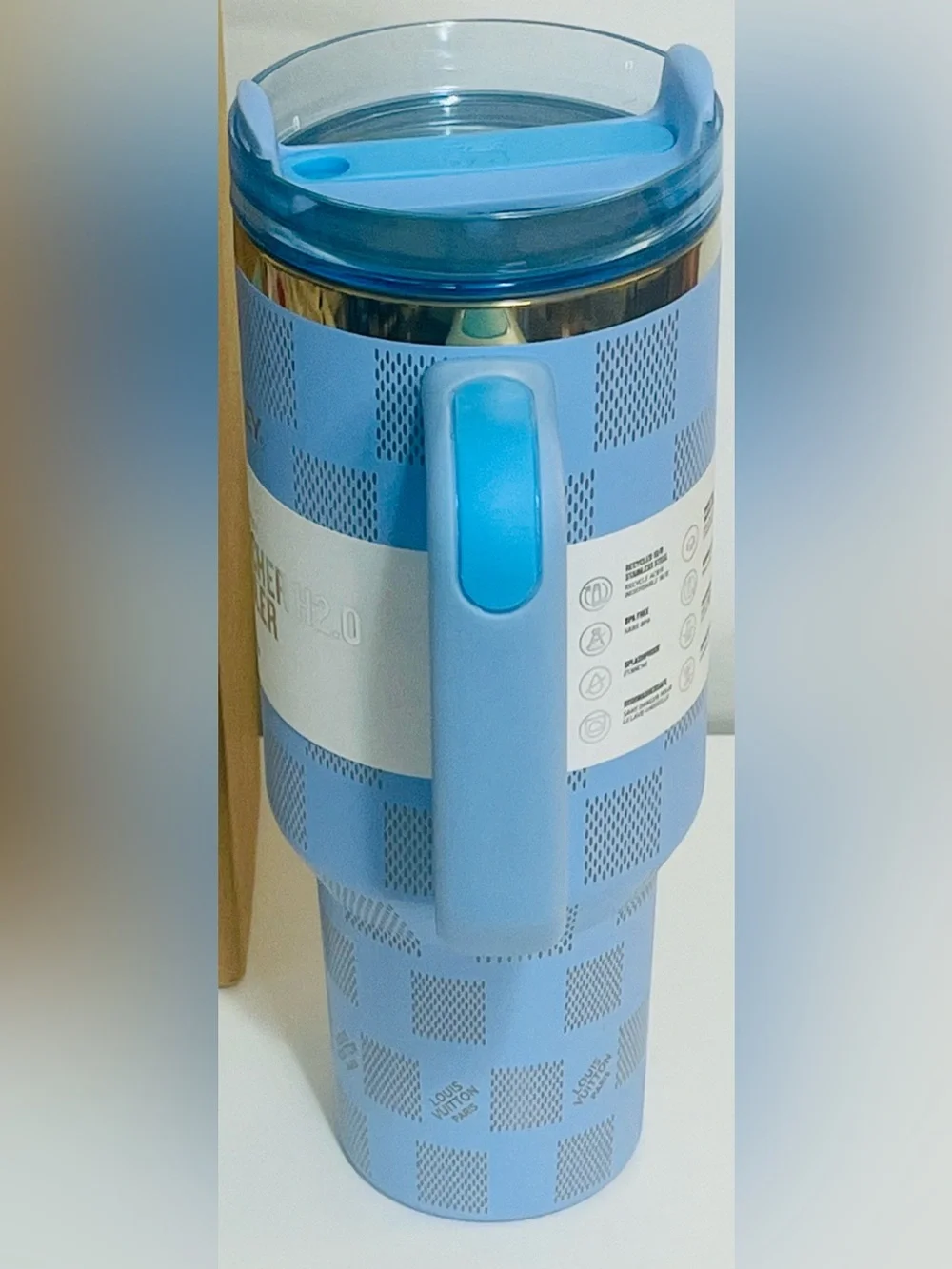 Stanley Quencher H2.0 40oz Tumbler - Light Blue